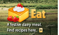 EAT: A festive meal with milk products