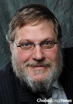 Rabbi Yosef Lipsker, co-director of Chabad-Lubavitch of Berks County, Pa.