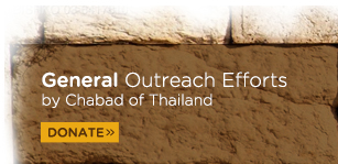 General Outreach Efforts by Chabad of Thailand