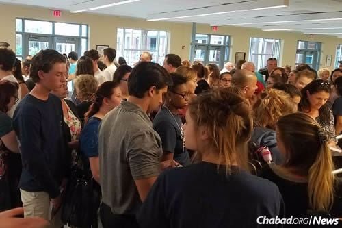 Many teachers encouraged students to attend, and principals of other schools publicized the event as well, extending the buzz far beyond the Jewish students' immediate circle.