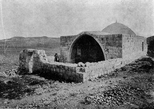 Joseph&#39;s Tomb as it appeared in the 19th century.
