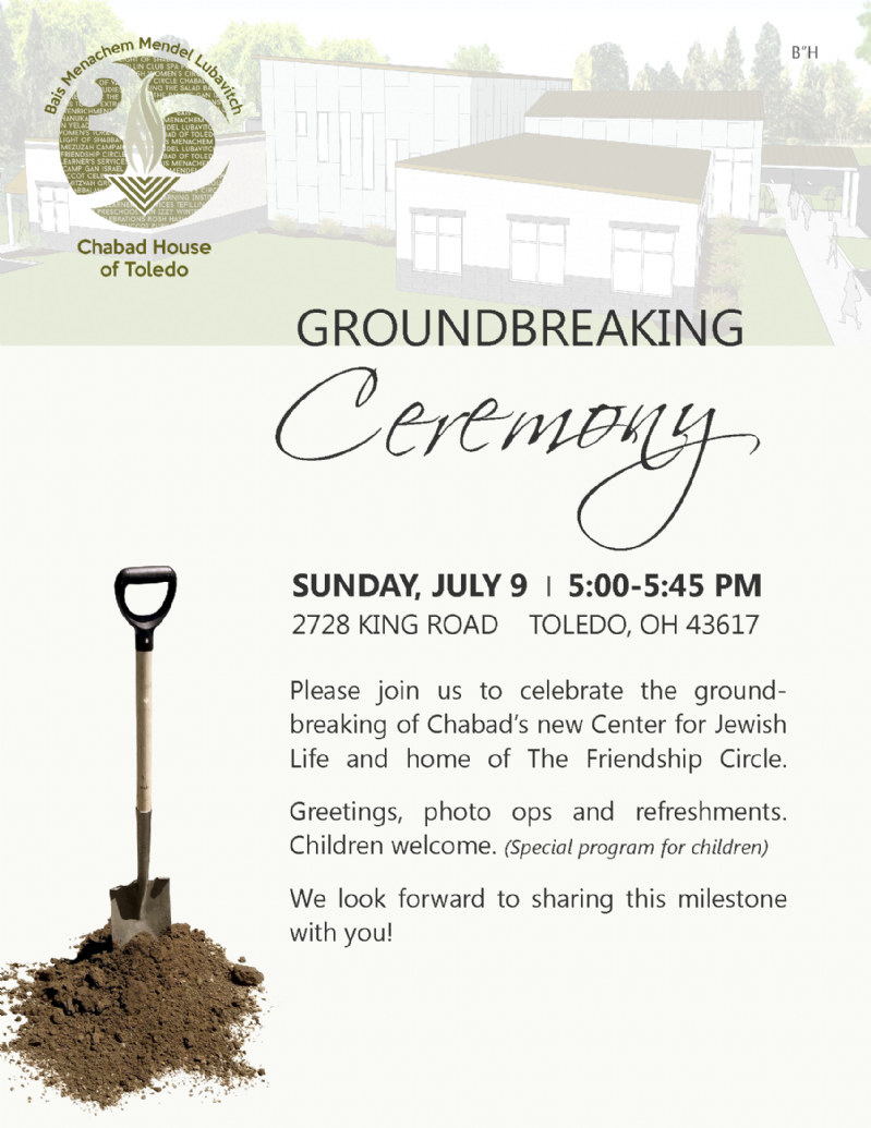 Groundbreaking chabadtoledo