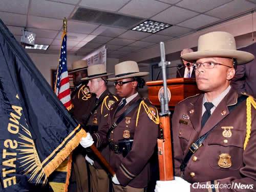 The event started with the Maryland State Police Honor Guard presenting the colors.