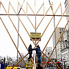 Up Goes World’s Largest Menorah for 40th Year