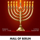 Chanukka in The Mall of Berlin - 14.12 um 19 Uhr
