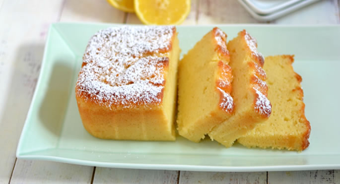 Lemon-Raspberry Ricotta Pound Cake