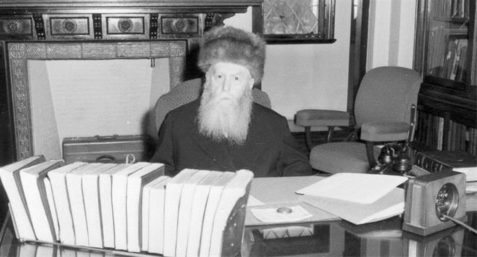 The Previous Rebbe, Rabbi Yosef Yitzchak Schneersohn, of righteous memory.