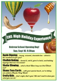 Hebrew School 2018-19 Opening Day