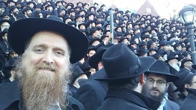 Rabbi at Conference
