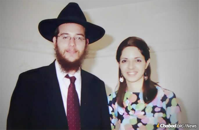 Rabbi Gabi and Rivky Holtzberg