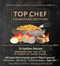 Top Chef Chanukah Edition 2018