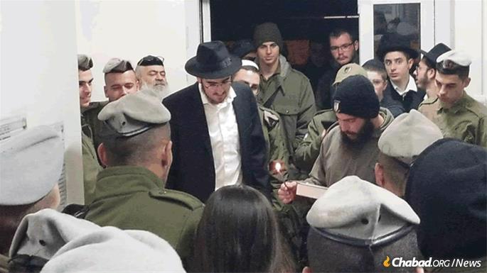 &quot;The Rebbe [Rabbi Menachem M. Schneerson, of righteous memory] taught that we need to bring the light of the menorah to even the darkest places, even if it is a few feet away from an enemy who wishes to destroy us.”