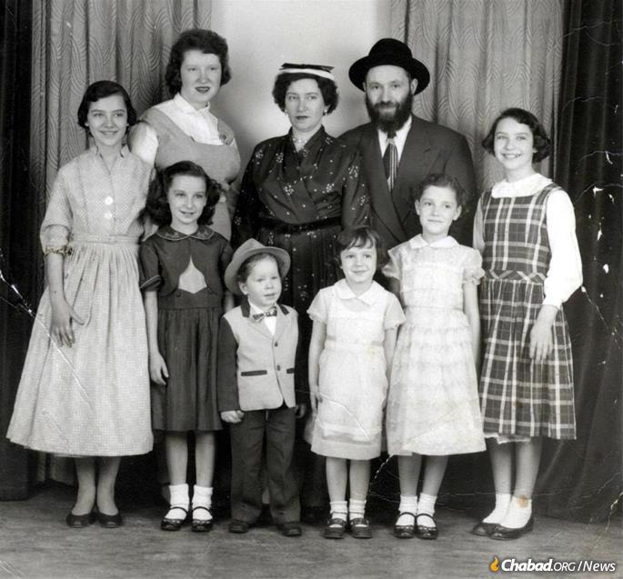 Os Kazens criaram uma família chassídica em Cleveland, Ohio.
