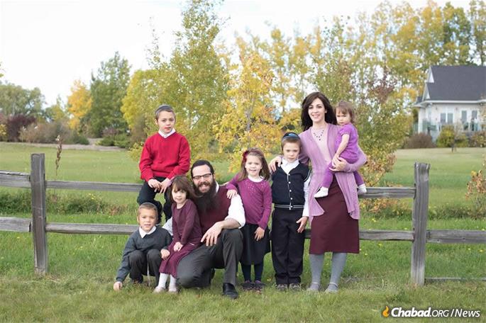 Rabbi Raphael and Sarah Kats in Saskatoon, Saskatchewan, Canada, have to plan ahead and arrange for special food deliveries for Passover and throughout the year.