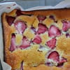 Strawberry-Studded Amaretto Cake