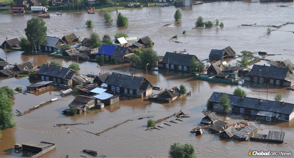 Severe flooding has devastated the Irkutsk district of Siberia, Russia, near the border with Mongolia.