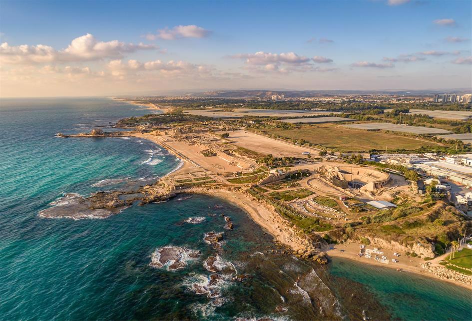 Caesarea’s ancient glory is still in evidence: Its theater and hippodrome (oval racing track) are perhaps only outdone by Herod’s Palace — including a freshwater pool — surrounded on three sides by the Mediterranean.