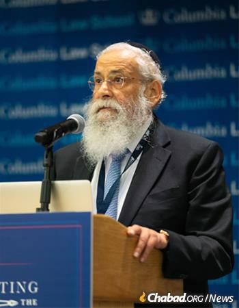 Rabbi Sholom Ber Lipskar, founder and director of the Aleph Institute