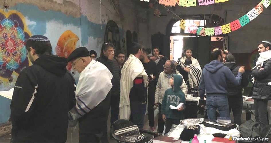 Praying for the first time in decades in one of Argentina&#39;s oldest synagogues.