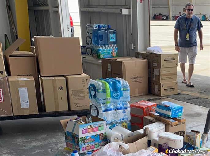 The only Jewish organizational presence on the island, the Blumings have rallied their community and folks in Florida to assist with the relief efforts. Seven Chabad centers in South Florida have begun collecting valuable supplies, including food, water, other staples, tarps and generators.