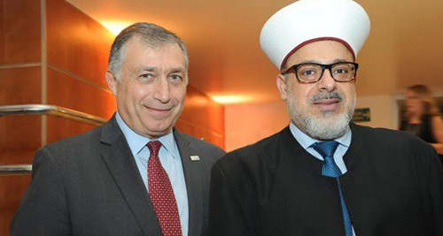 Fernando Lottenberg e Sheik Houssam El Boustani