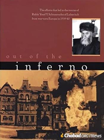 Rebbetzin Altein, together with her grandson Rabbi Eliezer Zaklikovsky, co-authored a detailed archival chronicle of the dramatic campaign led by her father, Rabbi Yisroel Jacobson, on behalf of the Sixth Rebbe: &#39;Out of the Inferno: The Efforts That Led to the Rescue of Rabbi Yosef Yitzchak Schneersohn of Lubavitch from War Torn Europe in 1939-40&#39; (Kehot Publication Society, 2002).