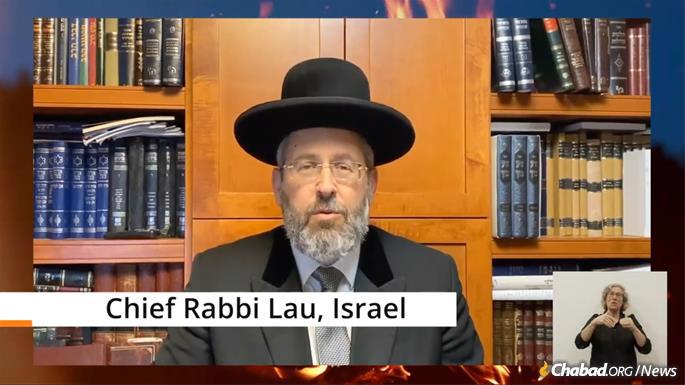 Rabbi David Lau, Ashkenazi Chief Rabbi of Israel