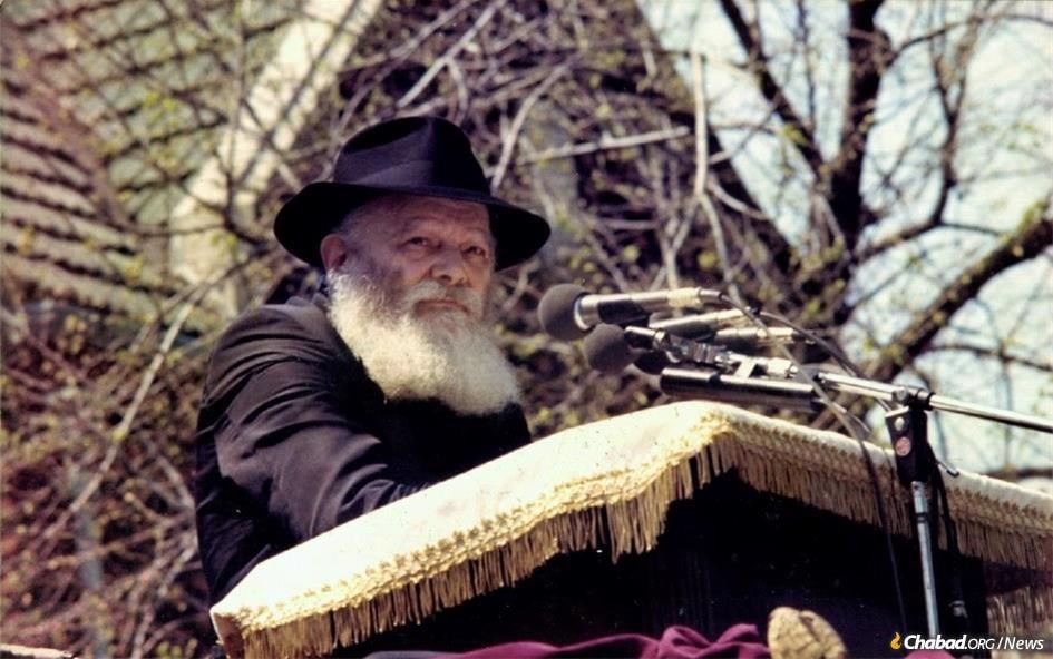 At the 1980 Lag BaOmer parade, the Rebbe, Rabbi Menachem M. Schneerson, of righteous memory, surprised the 20,000 spectators and those listening via audio transmission when he suddenly began speaking in Russian. In his 17 minute talk, he sent a message of hope to the Jews behind the Iron Curtain and an unambiguous notice to the Kremlin.