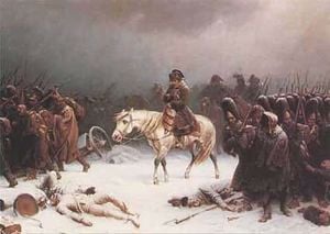 Napoleon’s retreat from Moscow, winter of 1812–1813