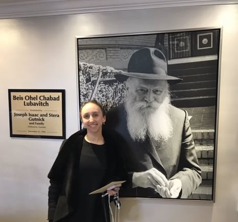 At the Rebbe&#39;s Ohel, 2019.