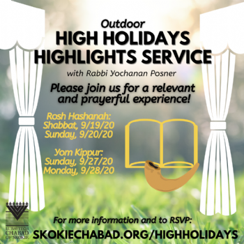 High Holiday Highlights Service