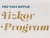 Pre-Yom Kippur Yizkor Program