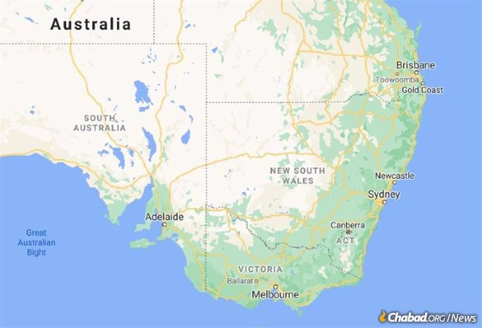 Newcastle is located on Australia&#39;s East Coast, a 100 mile drive north of Sydney. (Map: Google)