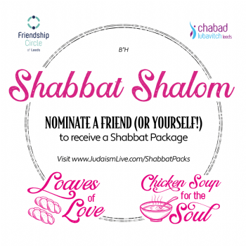 Shabbat Dinner Packs