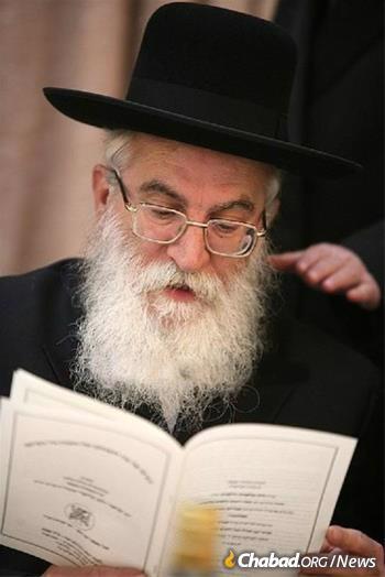 Rabbi Chananya Yosef Eisenbach