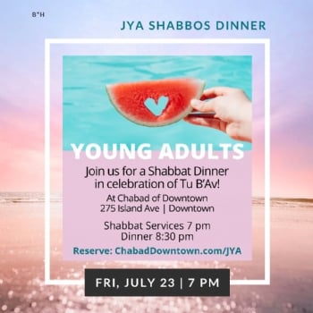 Young Adults Shabbat Dinner