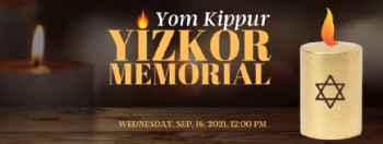 Yizkor Memorial Booklet