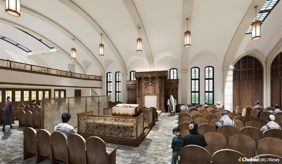 Chabad of East Lakeview in Chicago has seen synagogue attendance multiply with their permanent home.