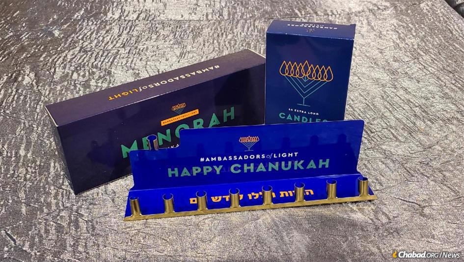 700,000 menorah kits almost didn't make it into the hands of users this Chanukah due to worldwide supply chain disruptions.