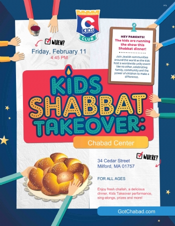 Kids Shabbat Takeover