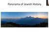 Panorama of Jewish History
