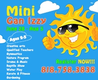 Mini Gan Izzy Registration Summer 2022