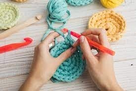 Teen Girls Crocheting Club