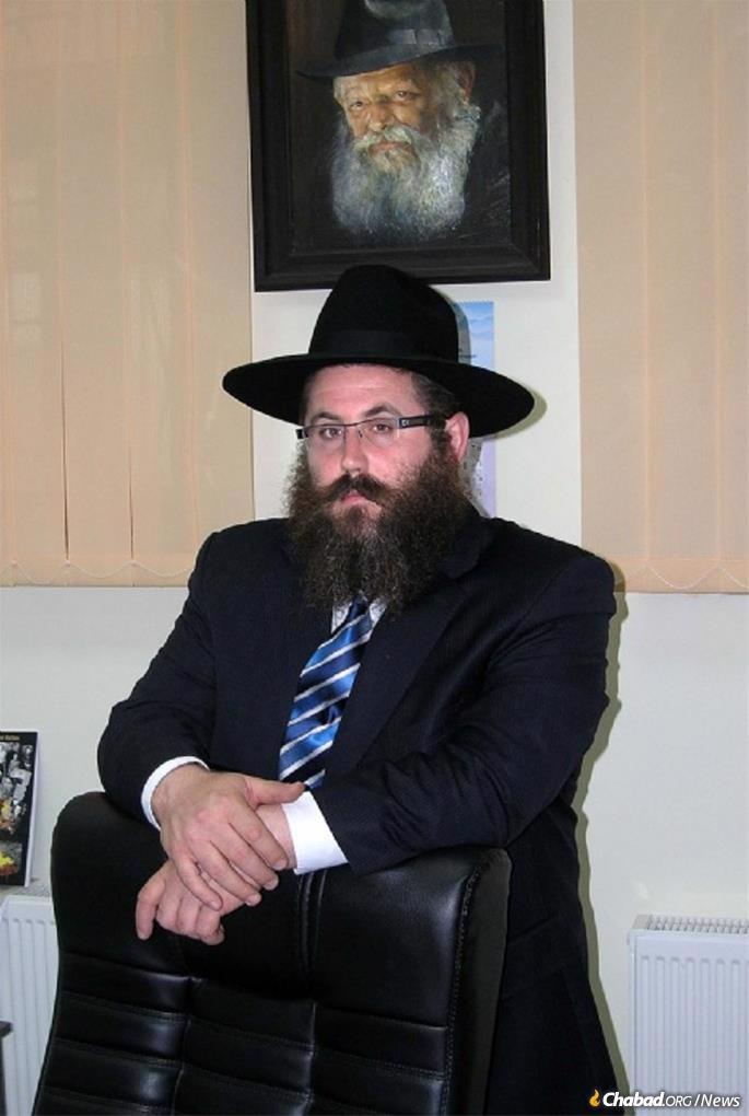 Rabbi Yosef Yitzchak Wolff (File photo)