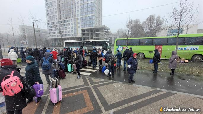 “It’s getting dangerous for Dnipro residents as well; we need to get everyone out, we take whoever asks.”
