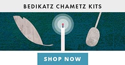 Shop Now for Bedikat Chametz Kits