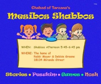Mesibos Shabbos