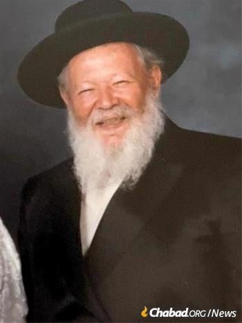The rabbi was known for his easy smile and endearing personality.