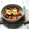 Harissa Roasted Cabbage with Softboiled Eggs