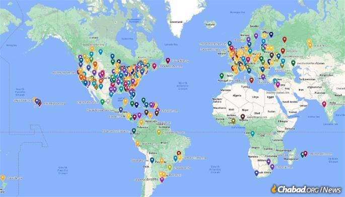 Today, almost 1,500 Chabad centers around the world have a site powered by ChabadOne, in 16 languages.